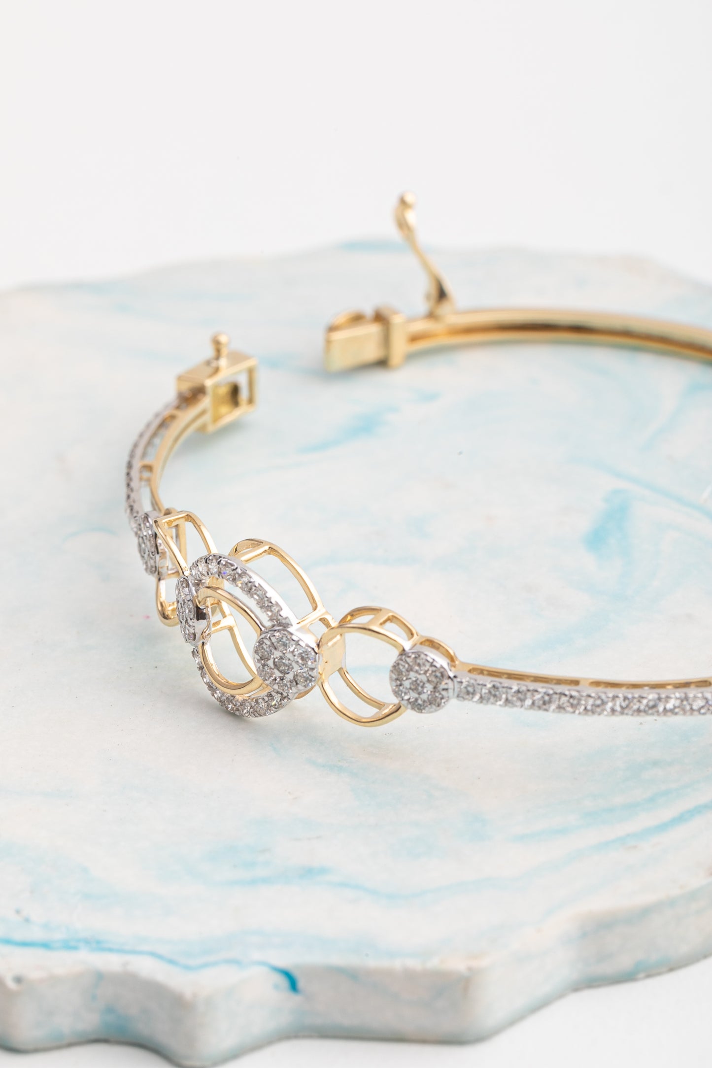 Gold Diamond Bracelet